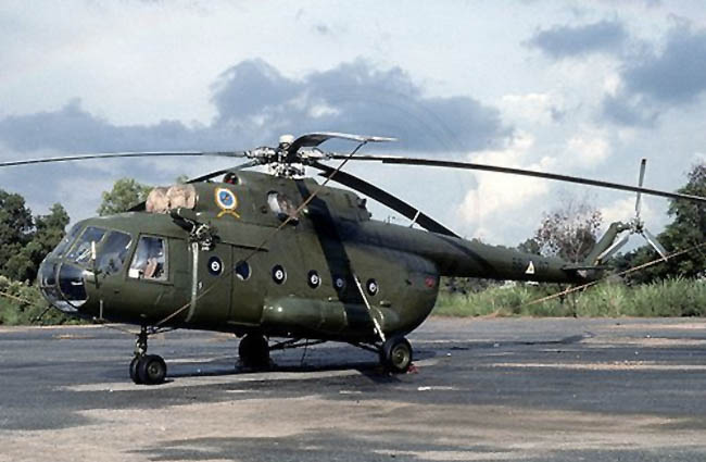 Myanmar Hava Kuvvetleri’nin Mi-17’si düştü