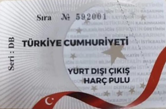 Yurt dışı harç pulu 710 lira oldu