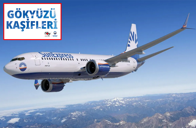 SunExpress’ten ‘Gökyüzü Kaşifleri’ Projesi