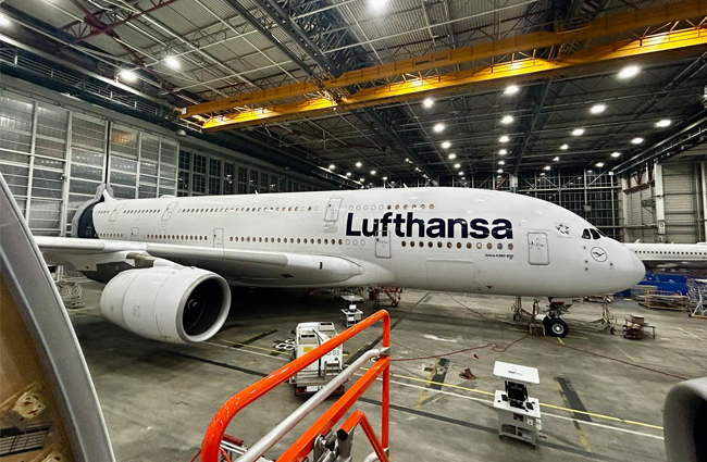 Lufthansa sekizinci A380 uçağını filoya katıyor