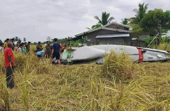 Filipinler’de King Air 350 düştü; 4 kişi hayatını kaybetti