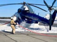 Rusya’da Mi-8 sert indi