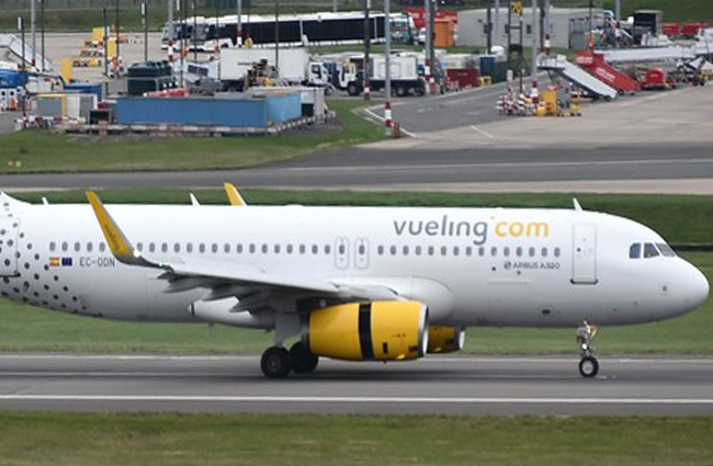 Vueling Havayolu’nun ikinci pilotu rahatsızlandı uçak geri döndü