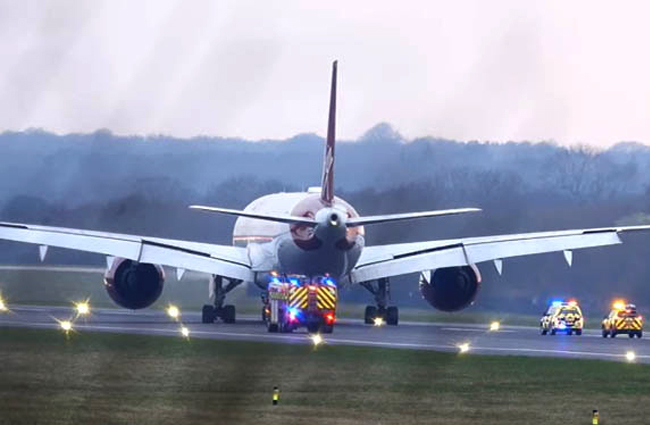 Virgin Atlantic’in A350-1000 uçağını arıza geri döndürdü